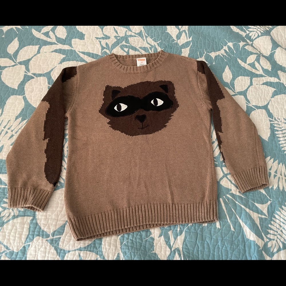 Gymboree tan sweater Sz 4